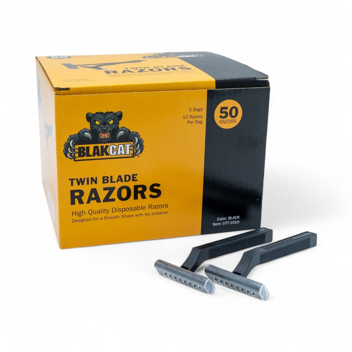 Bald Kitty Razor Black cat Razors