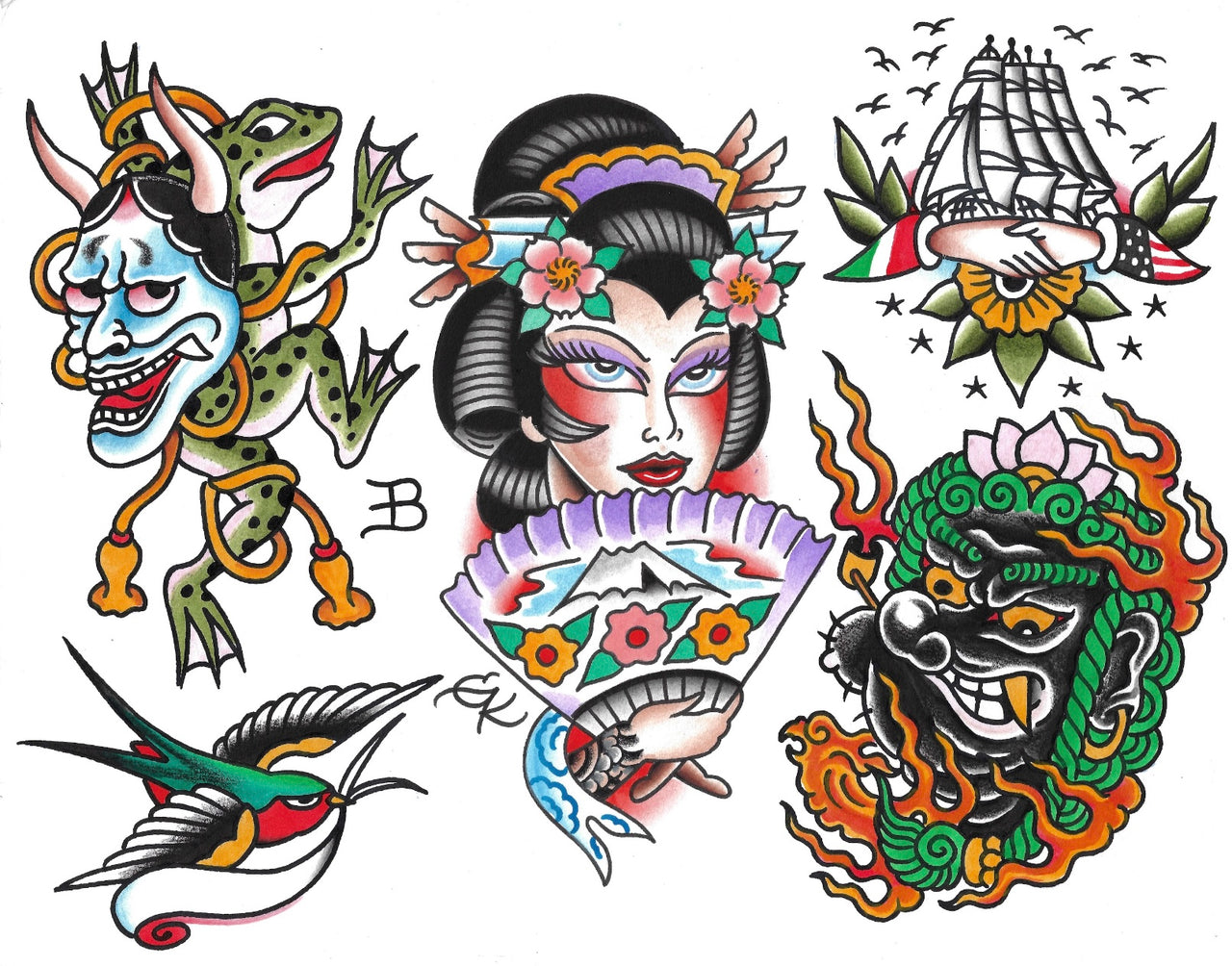 EDO BENAZZI GARY KOBLIS 6 PAGE SET