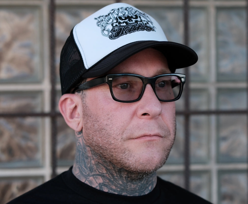 Randy Adams Tattoo Trucker Hat