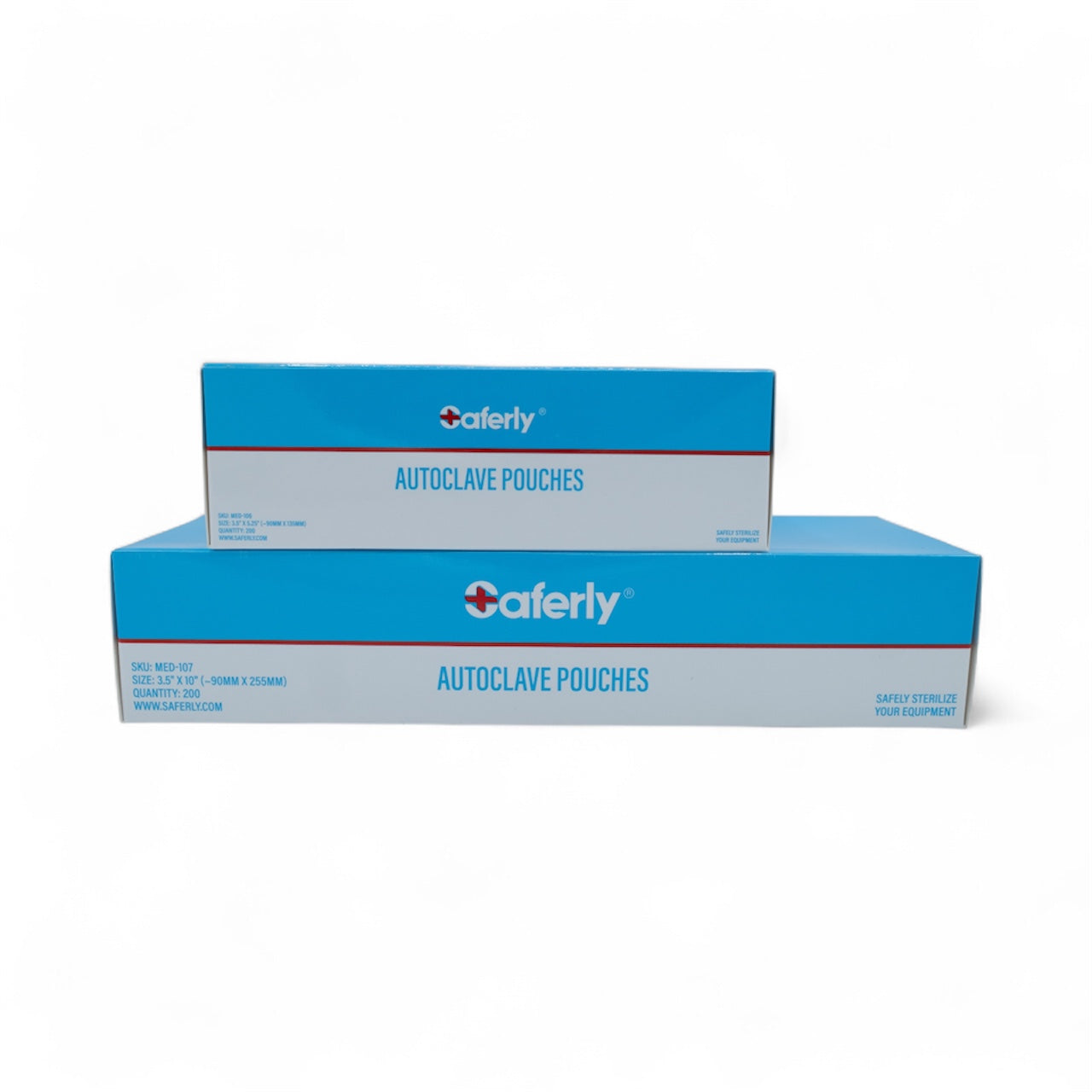Saferly Self Sealing Autoclave Pouches
