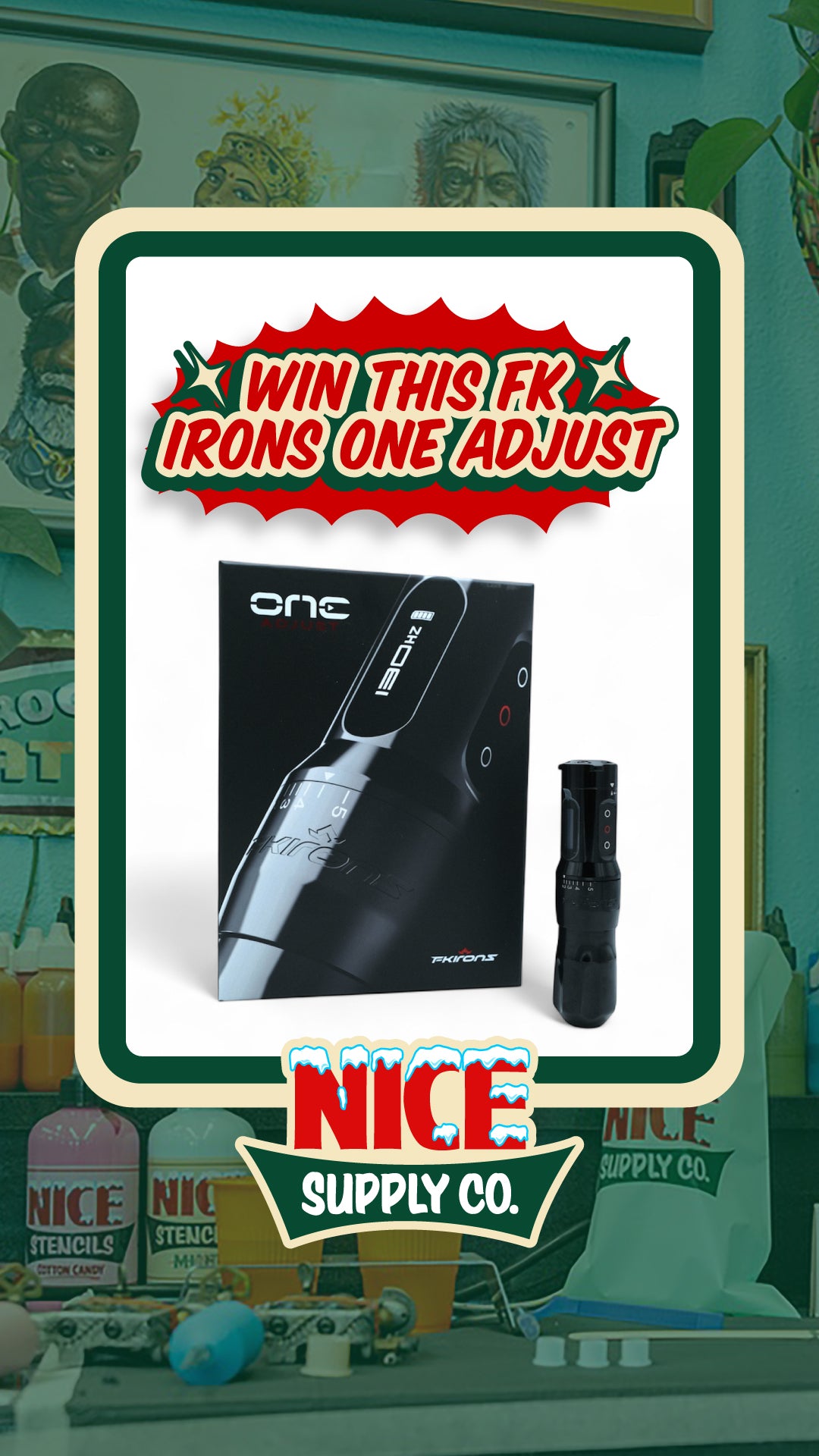 FK IRONS ONE ADJUST GIVE AWAY