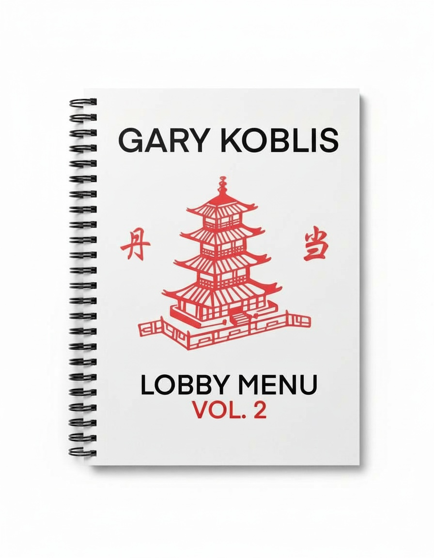 Gary Koblis Lobby Menu vol. 1&2