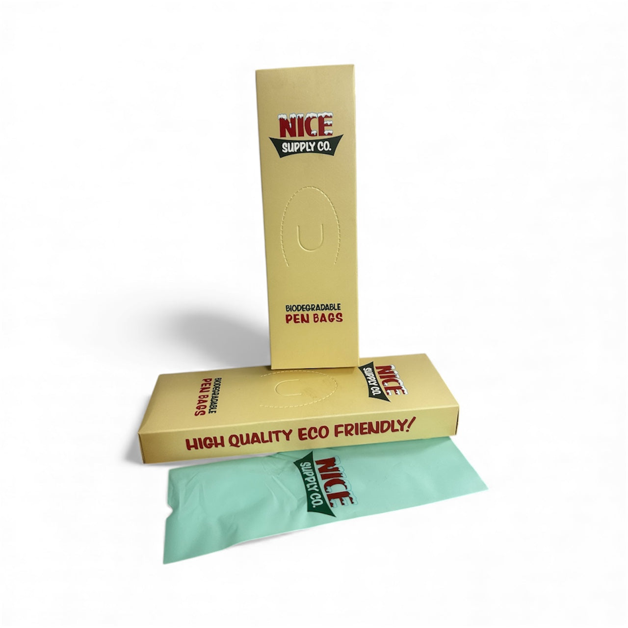 Biodegradable pen machine bags