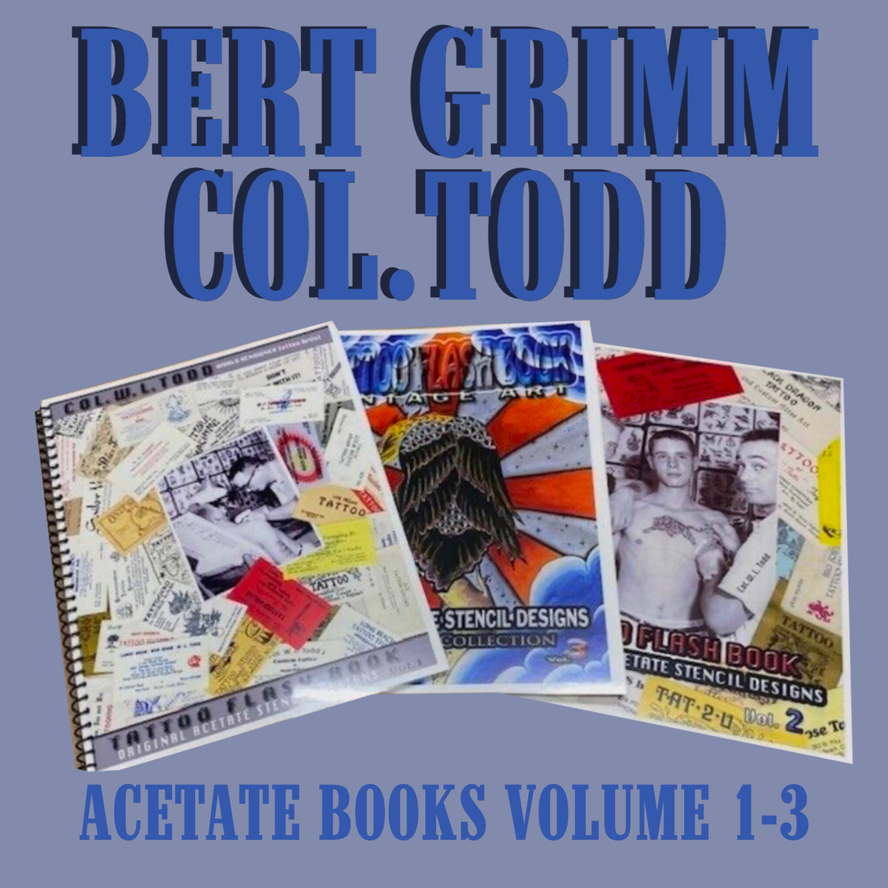 BERT GRIMM COLD.TODD ACETATE BOOKS